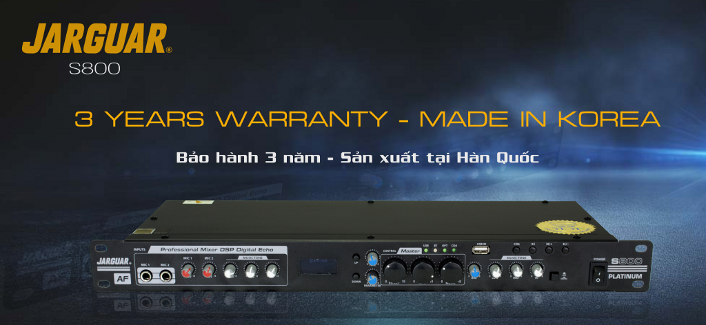 Vang cơ lai DSP S800 Platinum