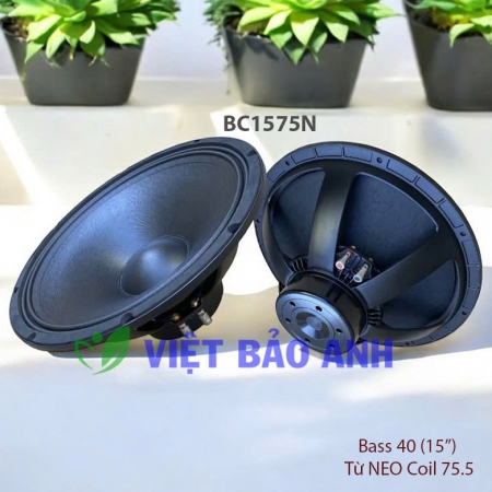 Loa bass 15inch BC1575N - từ NEO