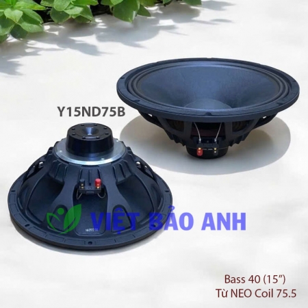 Loa bass 15inch Y15ND75B - từ NEO