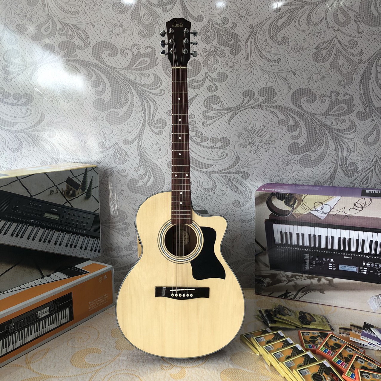 Guitar Acoustic Linas L120EQ