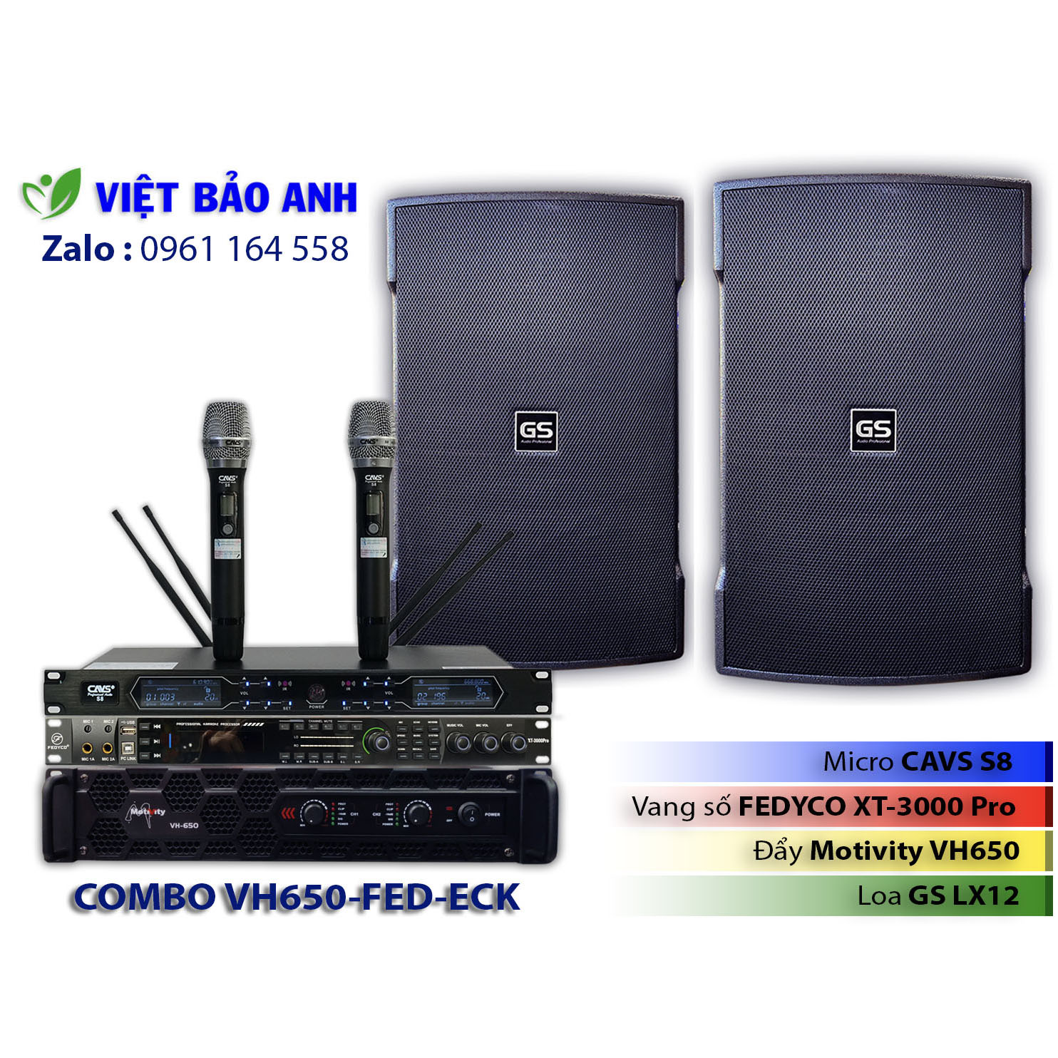 Dàn karaoke gia đình VH650-Fed-GSLX12