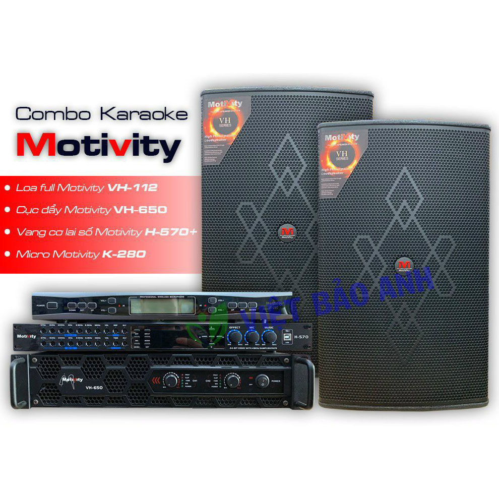 Dàn karaoke Motivity VH650-112