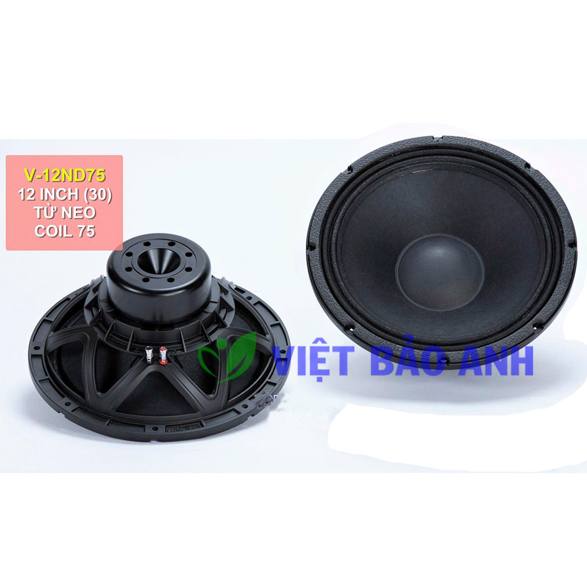 Loa bass 12inch V12ND75 - từ NEO