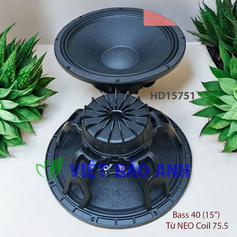 Loa bass 15inch HD15751 - từ NEO