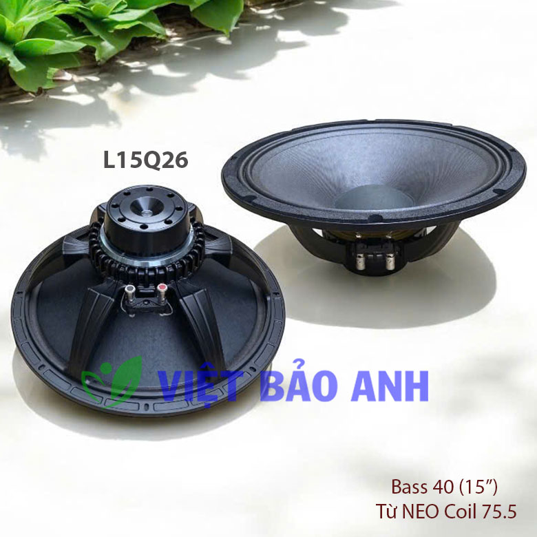 Loa bass 15inch L15Q26 - từ NEO