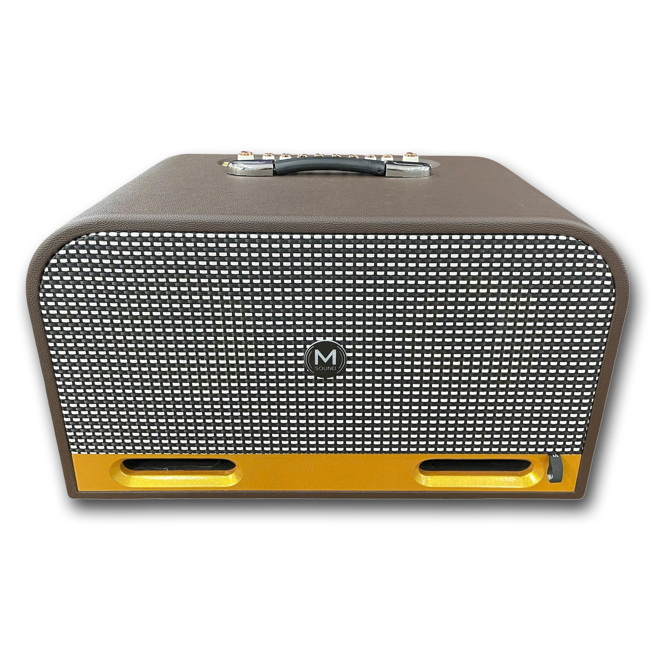 Loa xách tay M sound S8 màu socola