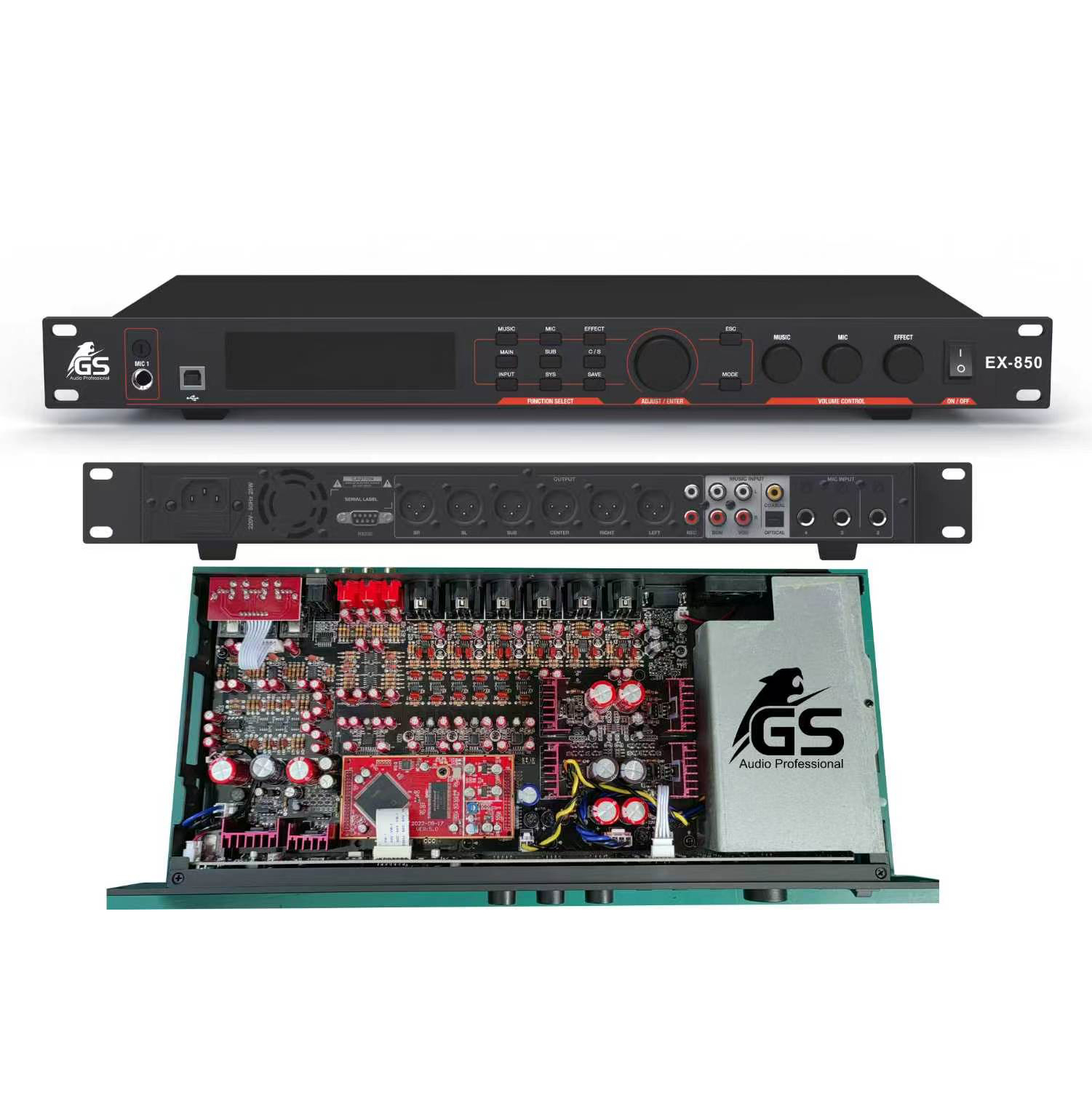 Vang số karaoke GS EX-850